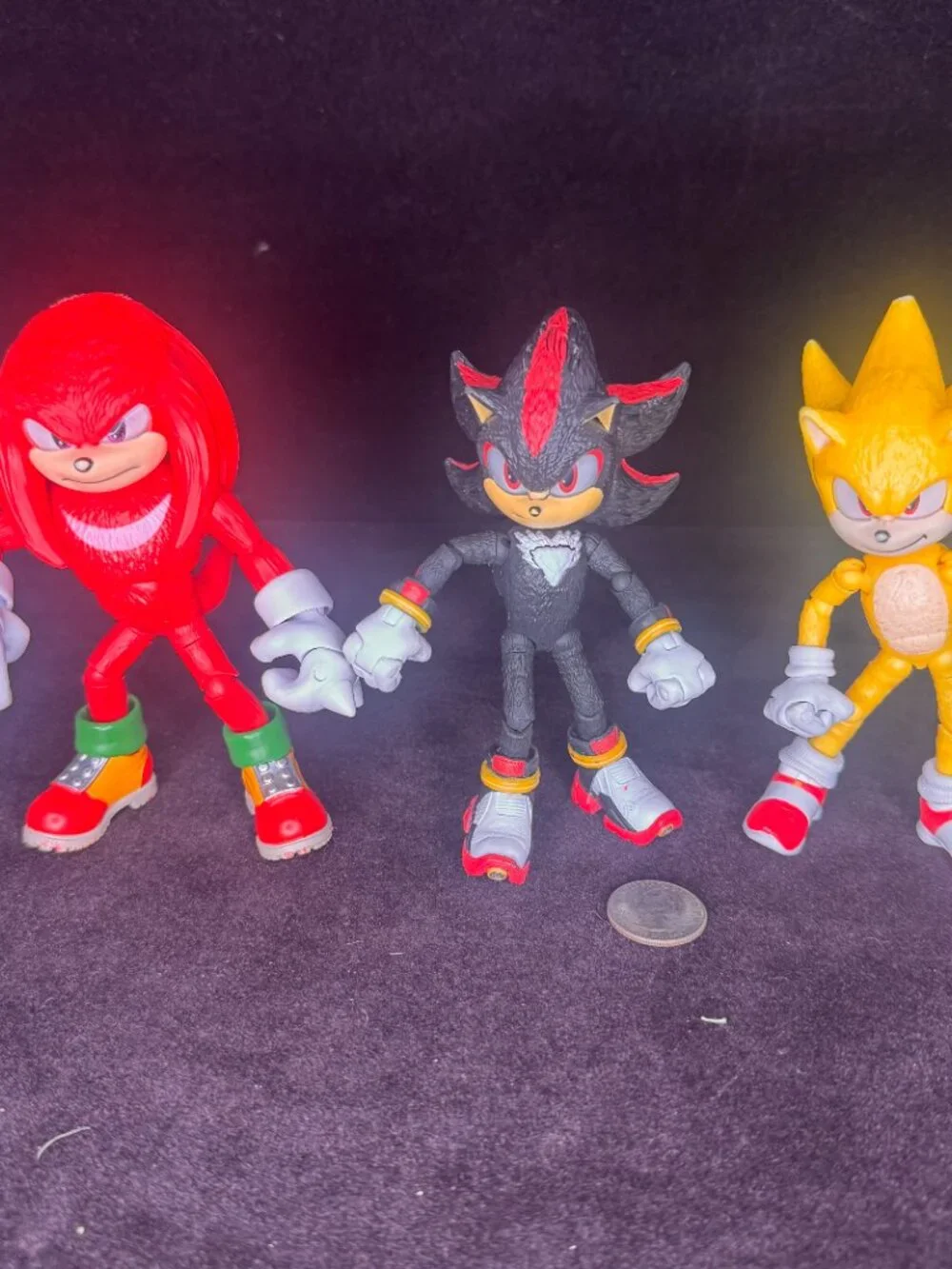 Sonic the Hedgehog Action Figure Lot & 30th Anniversary Comic Bundle